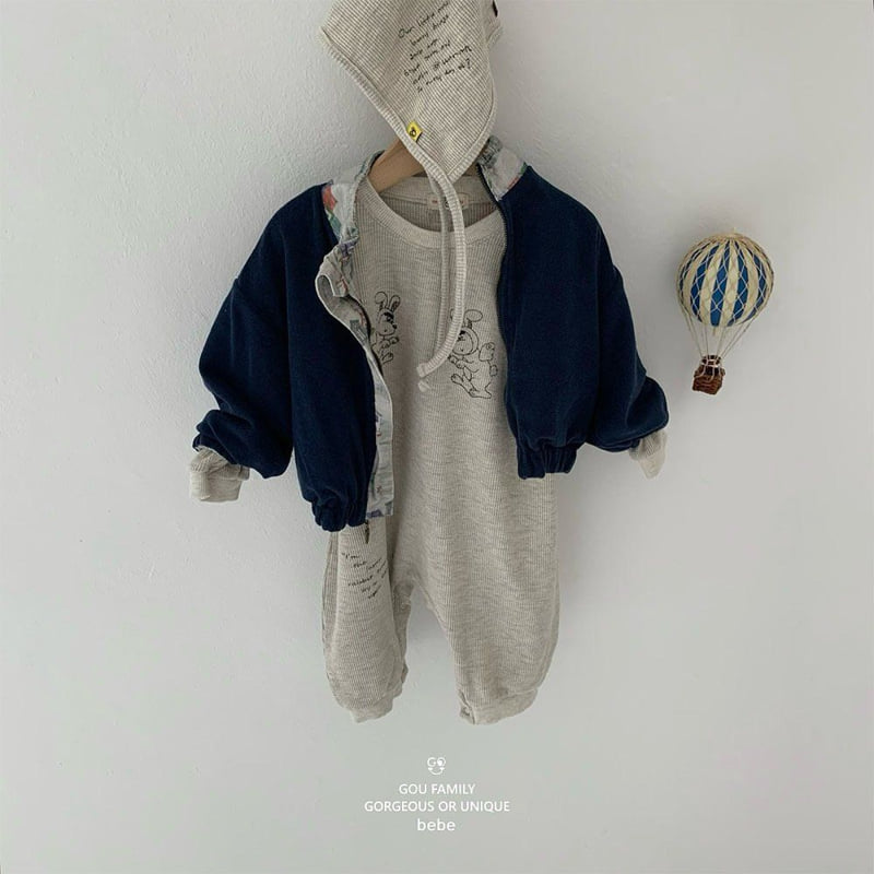 go;u - Korean Baby Fashion - #onlinebabyshop - Bebe Multi Jumper - 4