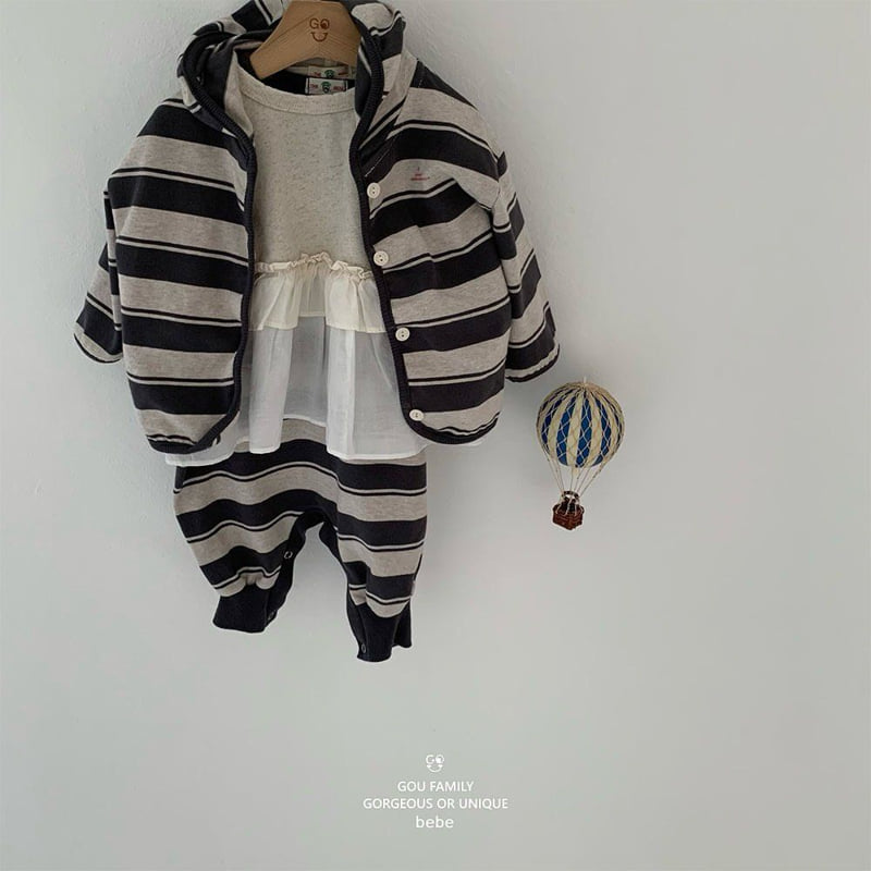 go;u - Korean Baby Fashion - #smilingbaby - Bebe Gara Suit - 3