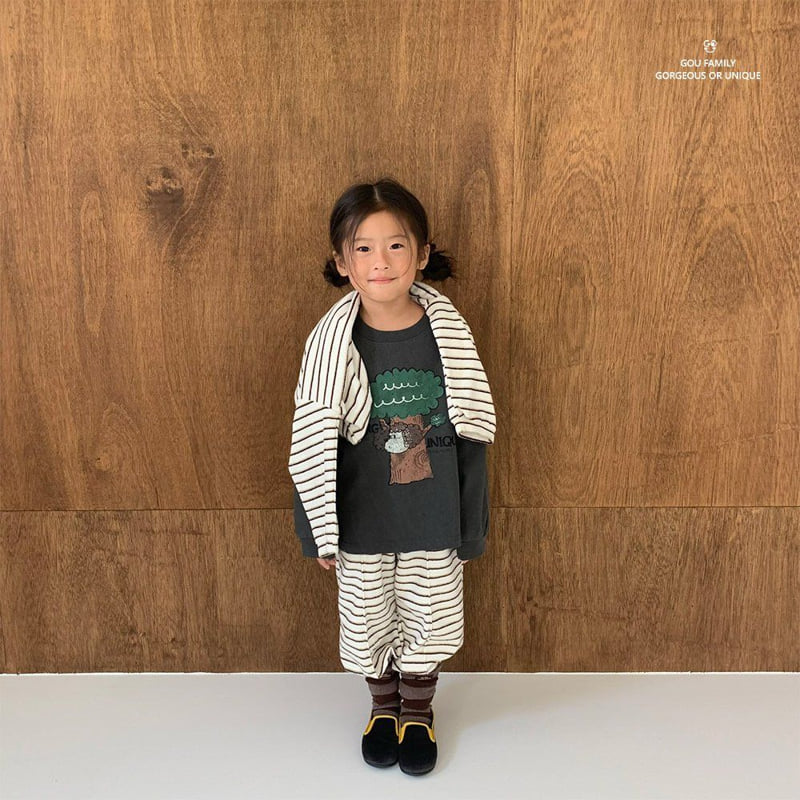 go;u - Korean Children Fashion - #Kfashion4kids - TreeDotCom Tee - 7