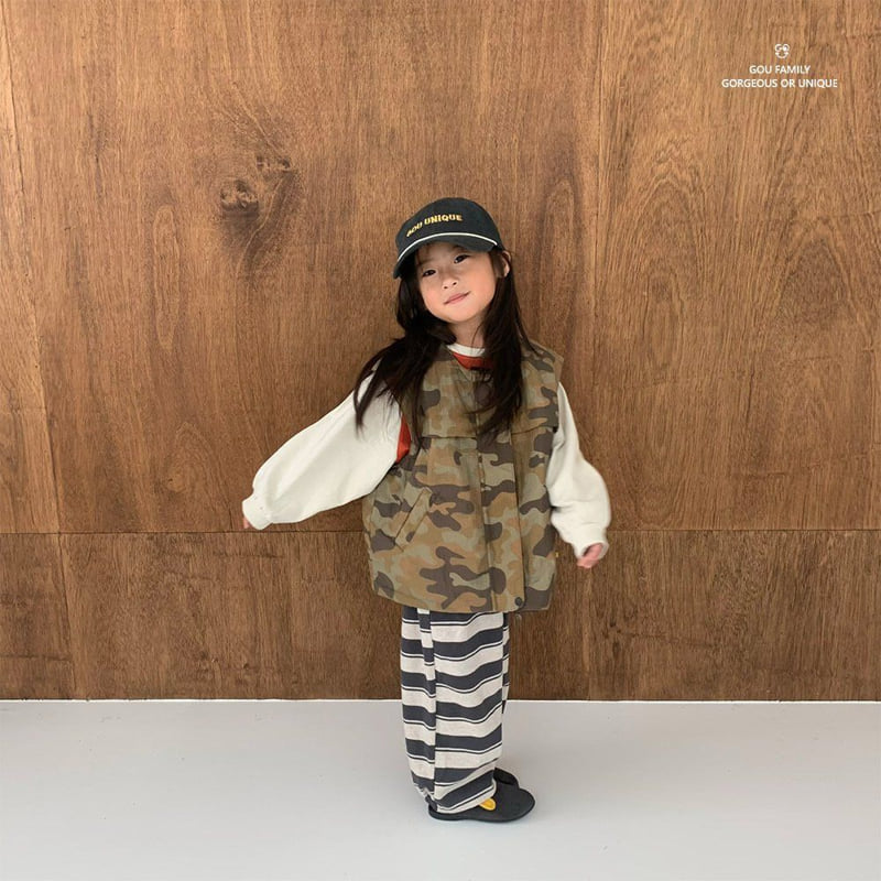 go;u - Korean Children Fashion - #Kfashion4kids - Gara Pants - 6