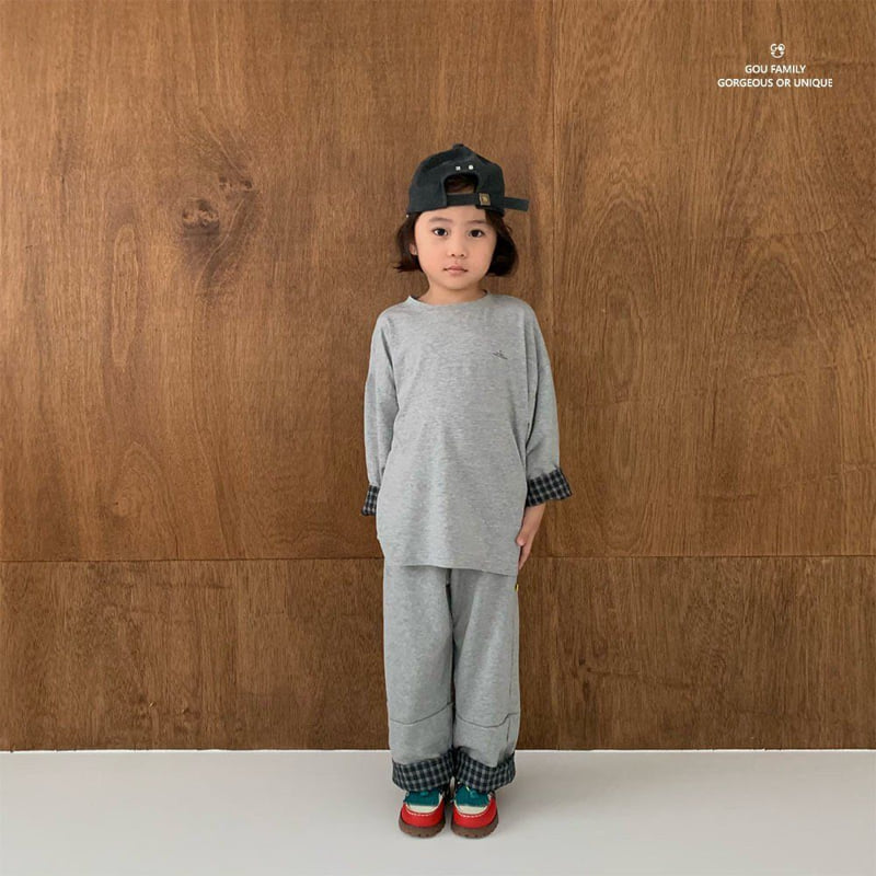 go;u - Korean Children Fashion - #Kfashion4kids - Roll-up Pants Kids - 2
