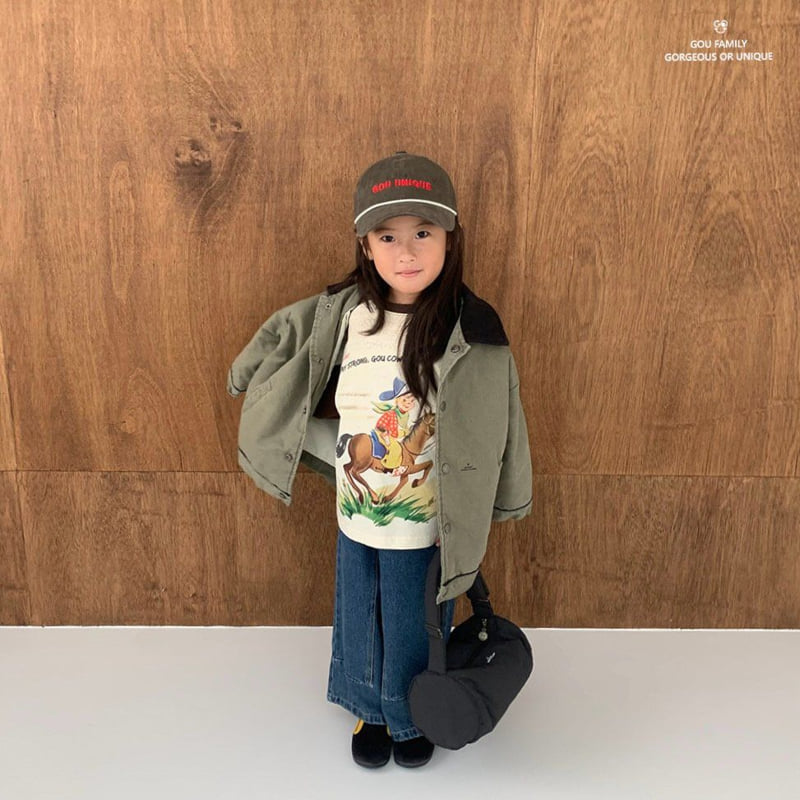 go;u - Korean Children Fashion - #Kfashion4kids - Dirodo Tee Kids - 6