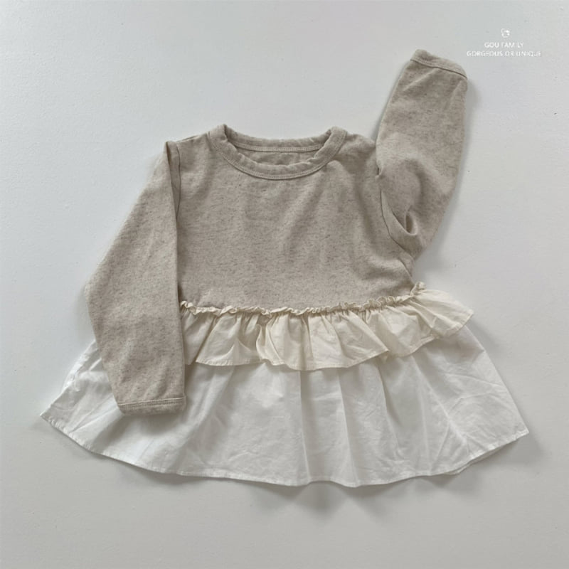 go;u - Korean Children Fashion - #childofig - Moist Long Tee (Junior)