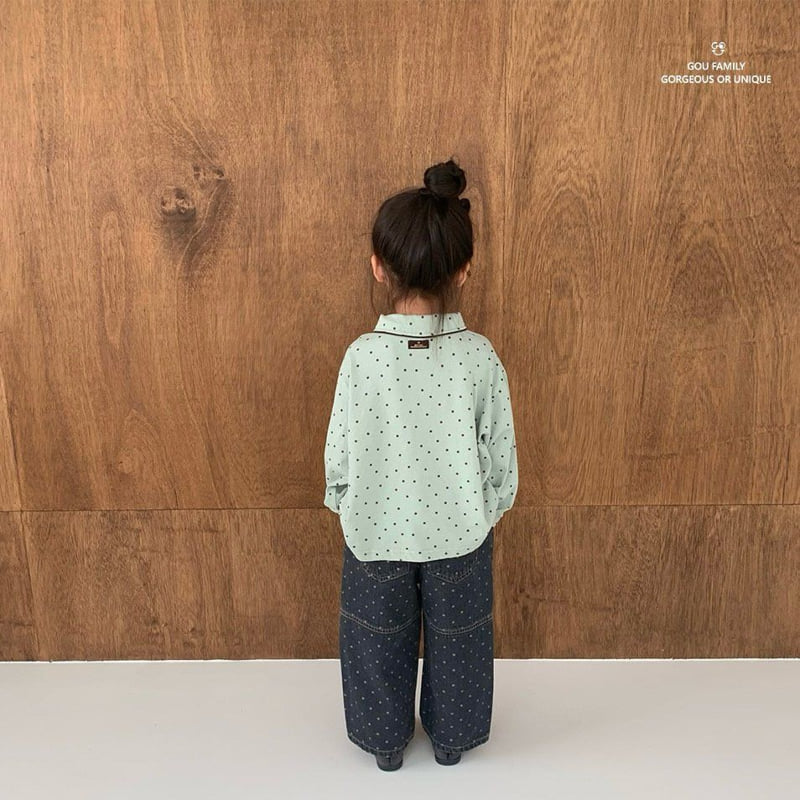 go;u - Korean Children Fashion - #childofig - Yes Collar Tee - 11