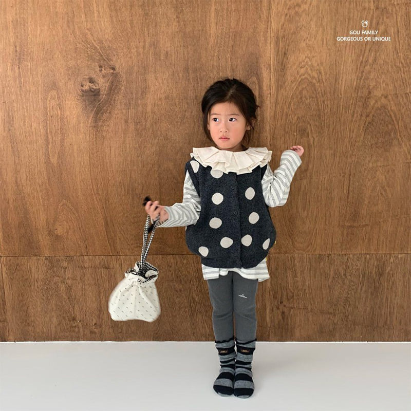 go;u - Korean Children Fashion - #childofig - Particle Leggings - 2