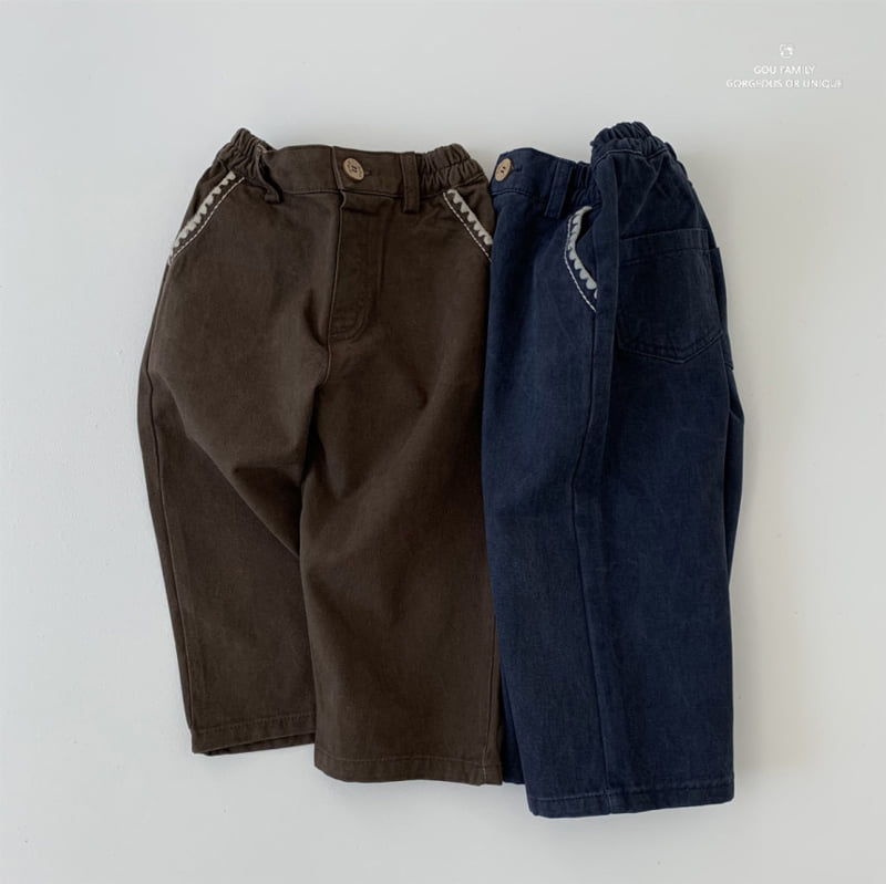 go;u - Korean Children Fashion - #childofig - Pretty Pocket Pants Kids