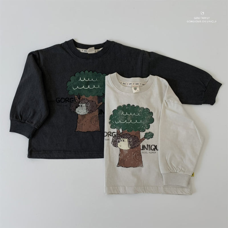 go;u - Korean Children Fashion - #childrensboutique - Tree Dotcom Tee