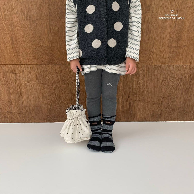 go;u - Korean Children Fashion - #childofig - Particle Leggings - 4