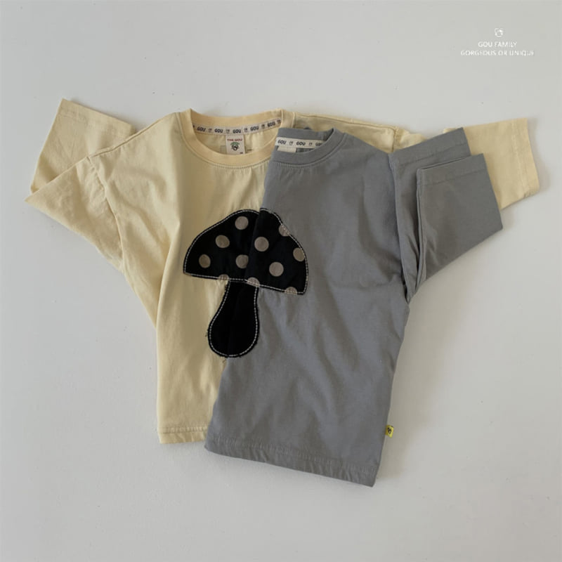 go;u - Korean Children Fashion - #designkidswear - Ggam Songi Tee