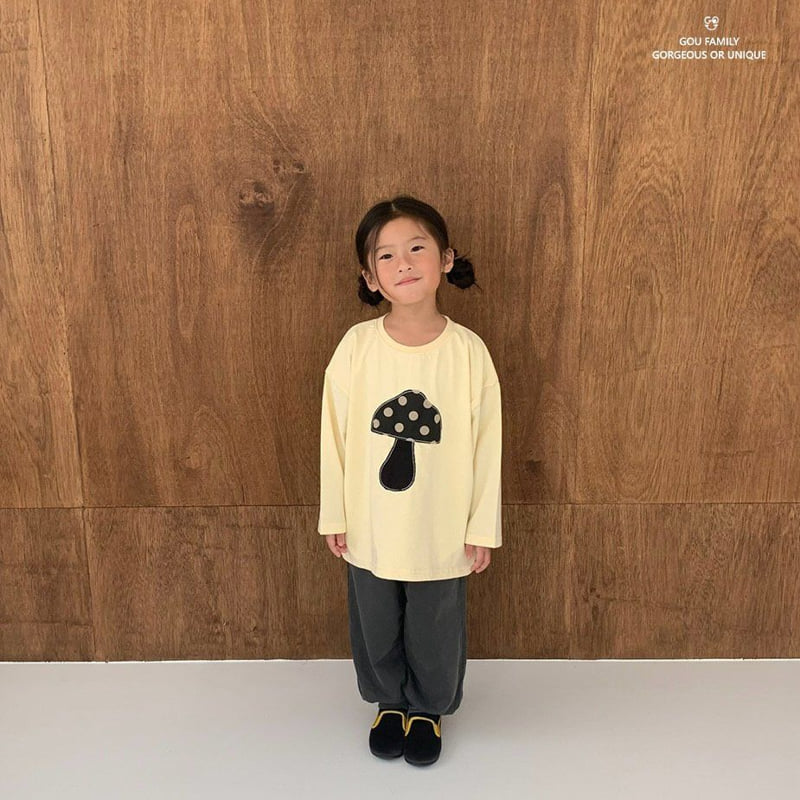 go;u - Korean Children Fashion - #designkidswear - Kkam Song Tee - 2