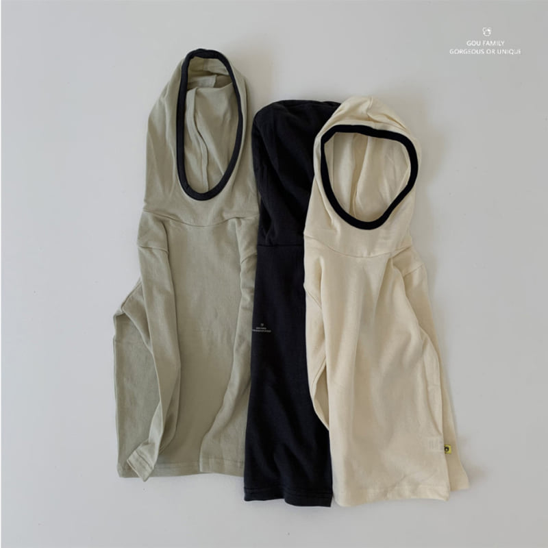 go;u - Korean Children Fashion - #designkidswear - Hooded Layered Tee