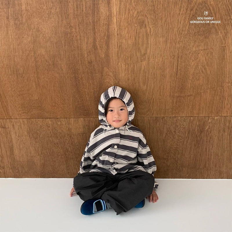 go;u - Korean Children Fashion - #designkidswear - Solid Hood Jumper Kids - 2