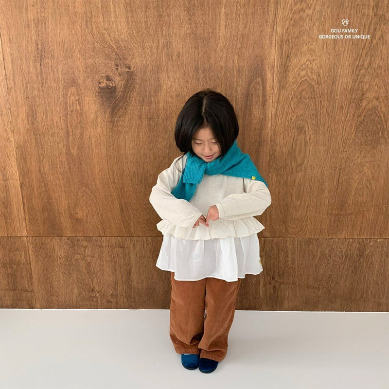 go;u - Korean Children Fashion - #fashionkids - Moist Long Tee Kids - 9