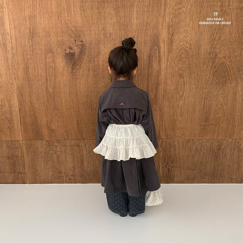 go;u - Korean Children Fashion - #fashionkids - Calm Skirt - 5
