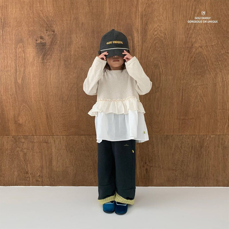 go;u - Korean Children Fashion - #kidsshorts - Moist Long Tee Kids - 10