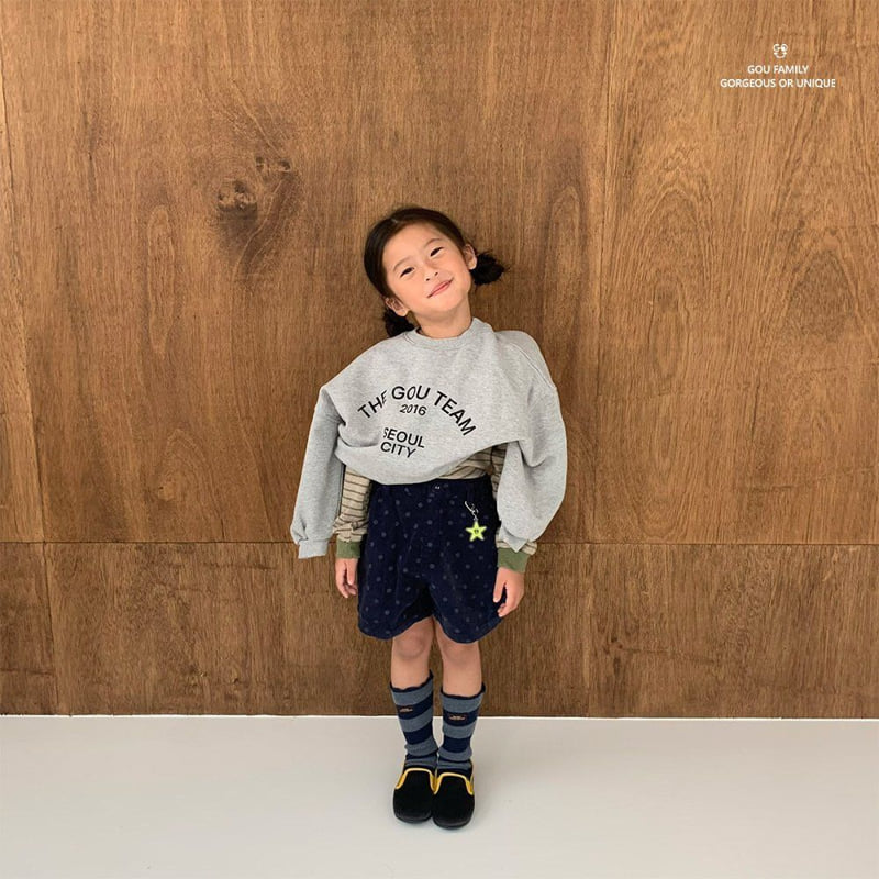 go;u - Korean Children Fashion - #kidsshorts - Goyu Sweatshirt - 6