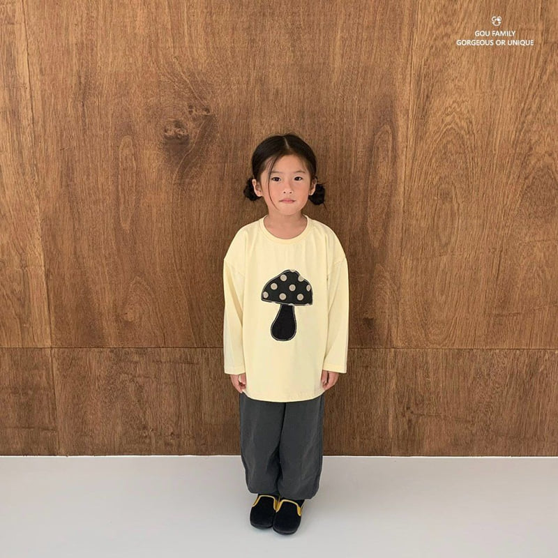 go;u - Korean Children Fashion - #kidsshorts - Kkam Song Tee - 5