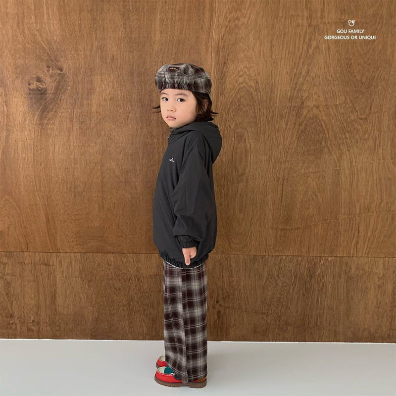 go;u - Korean Children Fashion - #kidsshorts - Check Fall Pants - 9