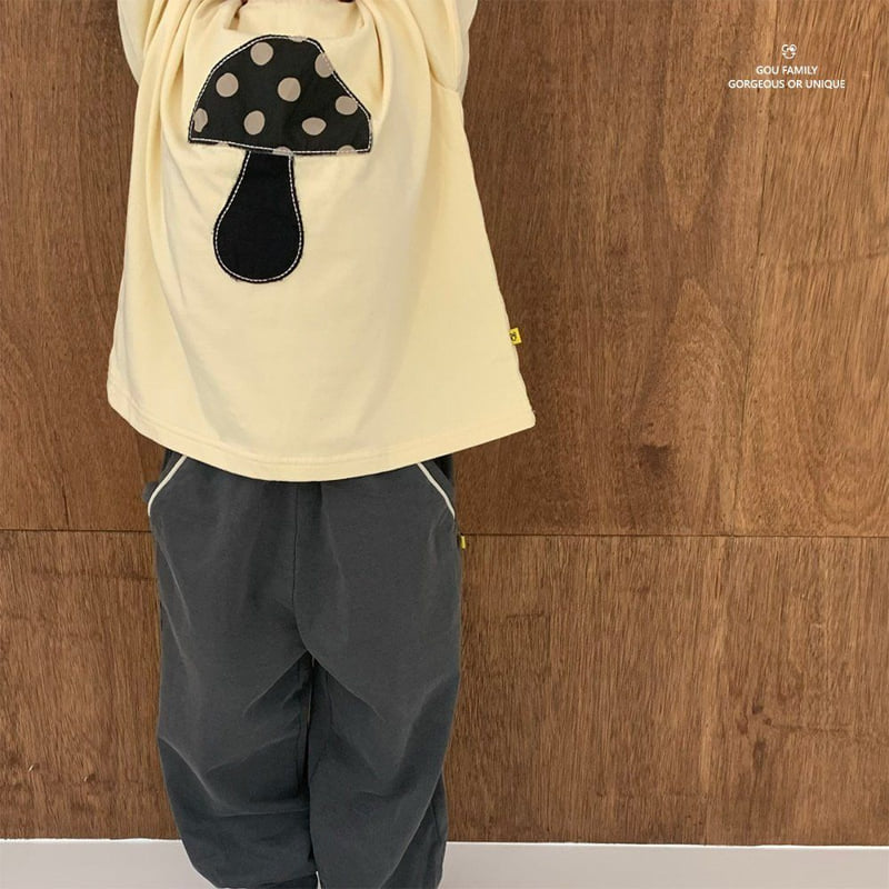 go;u - Korean Children Fashion - #kidsstore - Kkam Song Tee - 6