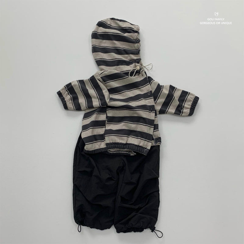 go;u - Korean Children Fashion - #kidsstore - Solid Hood Jumper Kids - 6