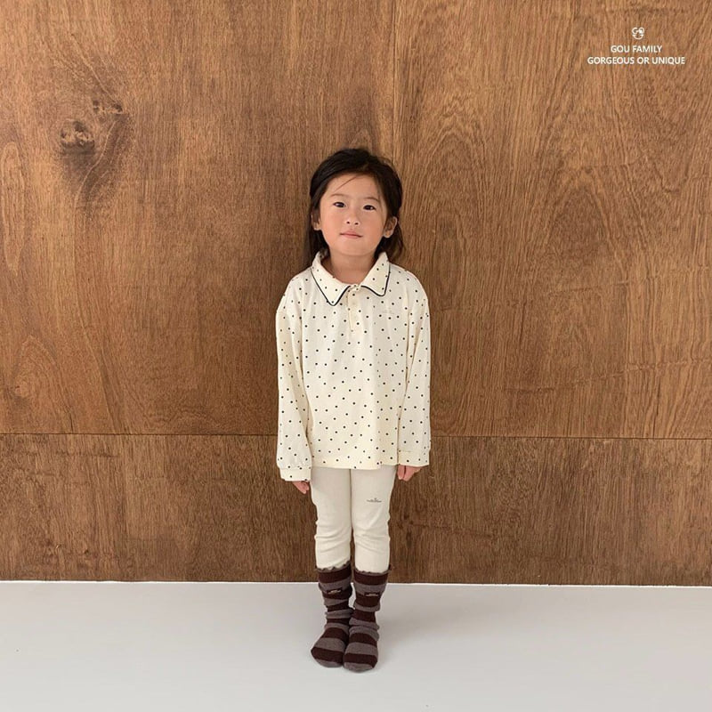 go;u - Korean Children Fashion - #kidsstore - Particle Leggings - 9