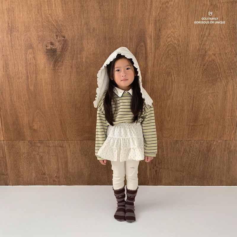 go;u - Korean Children Fashion - #littlefashionista - Wave Cape - 6