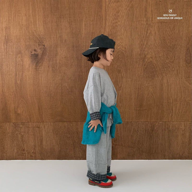go;u - Korean Children Fashion - #littlefashionista - Roll-up Pants Kids - 3