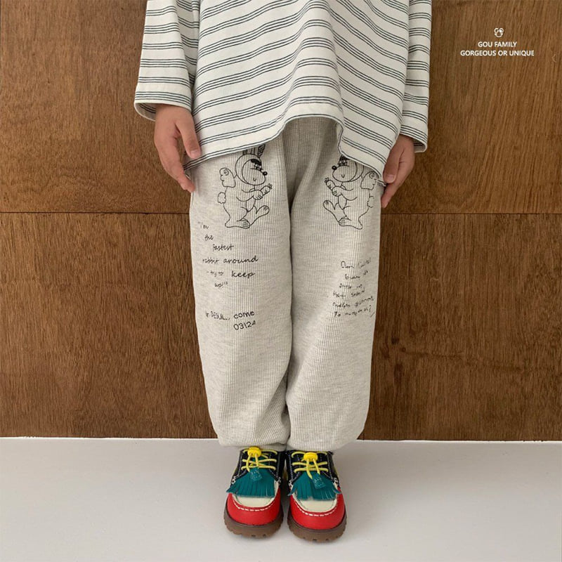 go;u - Korean Children Fashion - #Kfashion4kids - 1004 Pants - 4