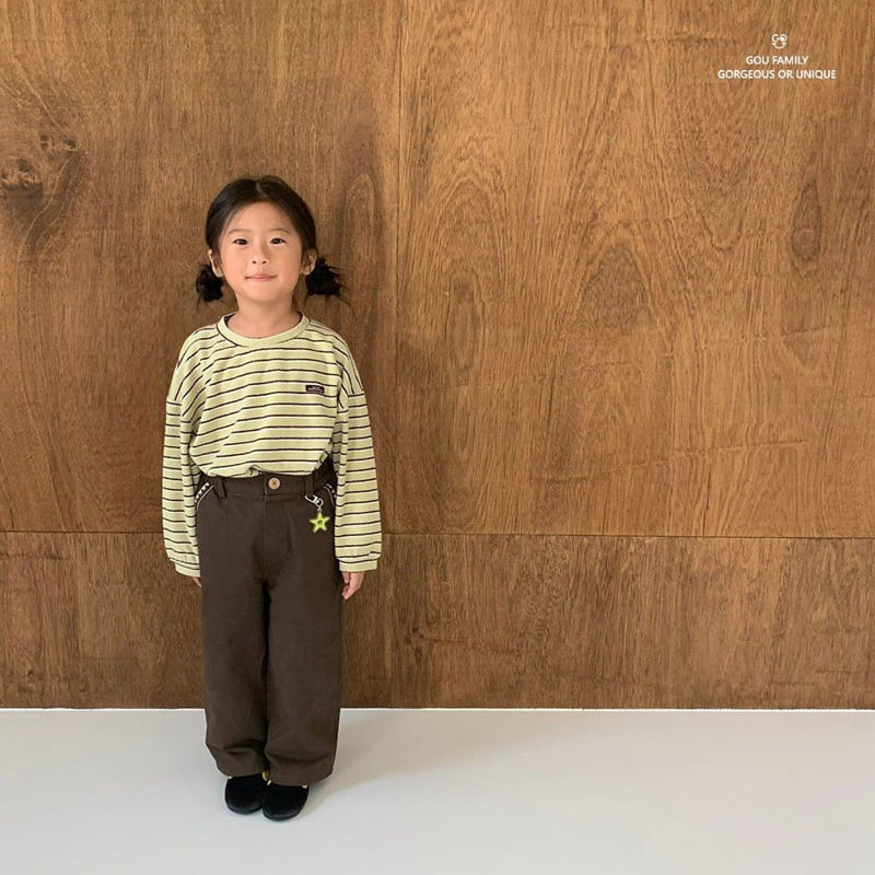 go;u - Korean Children Fashion - #littlefashionista - Pretty Pocket Pants Junior - 10