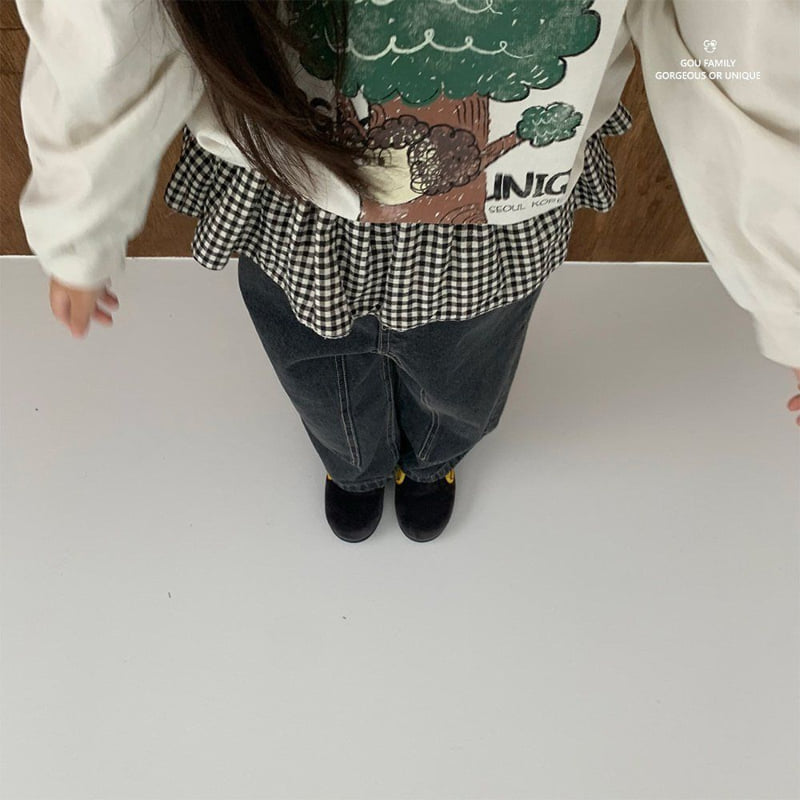 go;u - Korean Children Fashion - #magicofchildhood - TreeDotCom Tee - 9