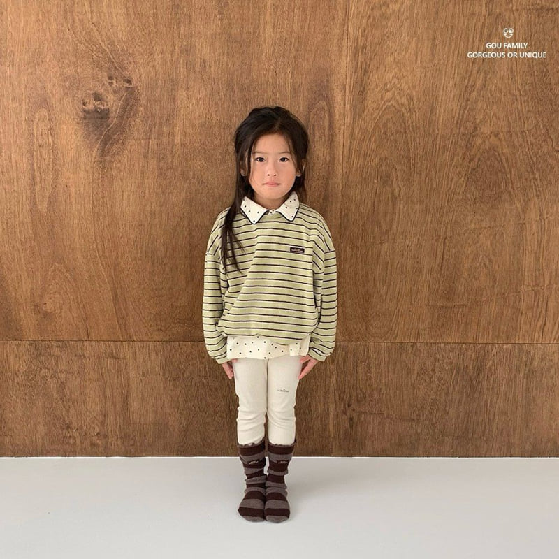 go;u - Korean Children Fashion - #magicofchildhood - Yes Collar Tee - 5