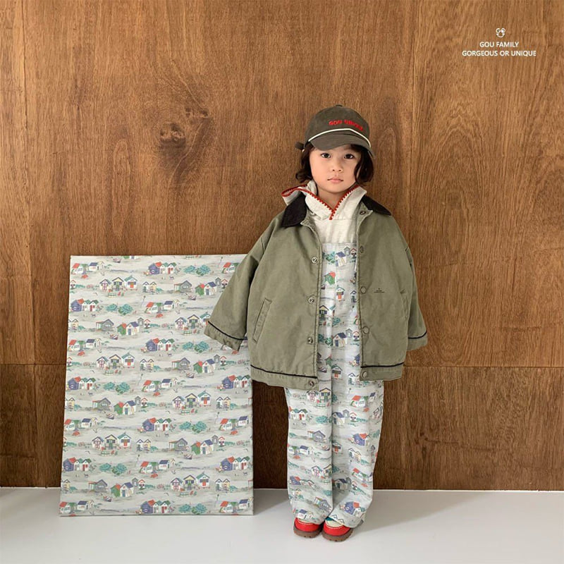 go;u - Korean Children Fashion - #magicofchildhood - Teamwork Jacket Junior - 2