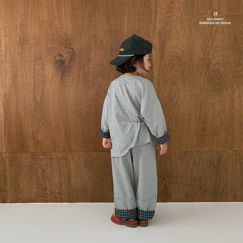 go;u - Korean Children Fashion - #littlefashionista - Roll-up Pants Kids - 4