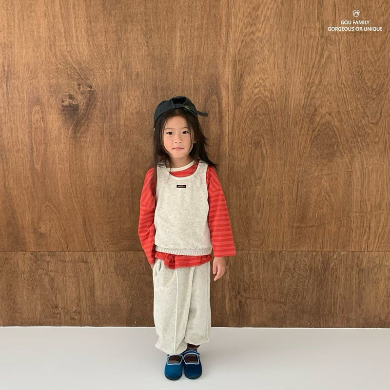 go;u - Korean Children Fashion - #magicofchildhood - Bello Yuyu Set Junior - 3