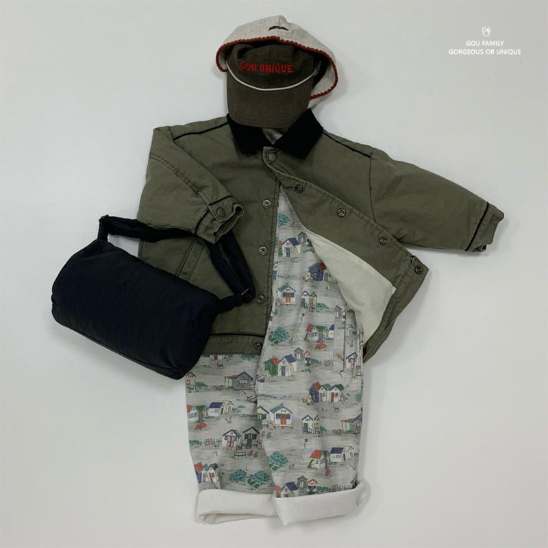 go;u - Korean Children Fashion - #magicofchildhood - Teamwork Jacket Kids - 4