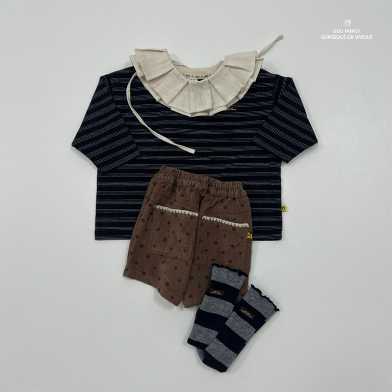go;u - Korean Children Fashion - #minifashionista - Songyi Shorts - 8
