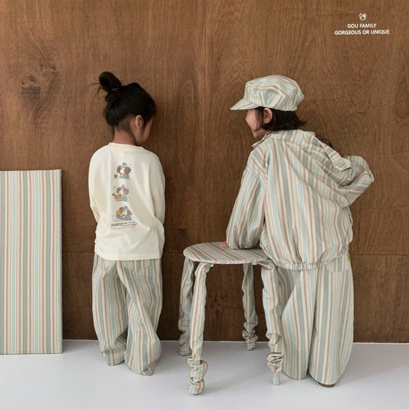 go;u - Korean Children Fashion - #magicofchildhood - I Know Overalls - 4