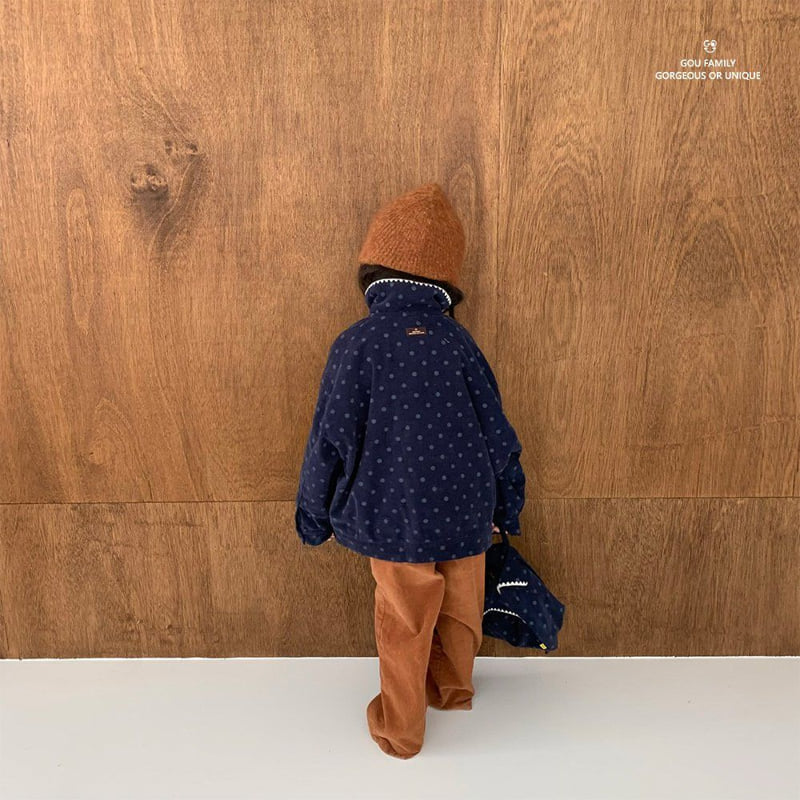 go;u - Korean Children Fashion - #minifashionista - Chestnut Jacket Kids - 3