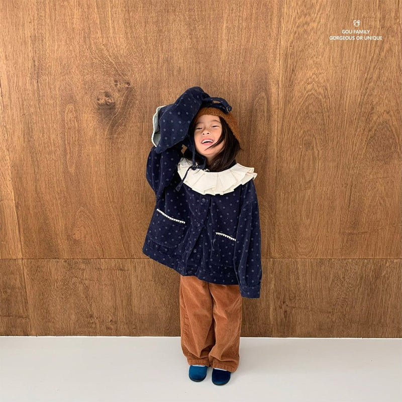 go;u - Korean Children Fashion - #minifashionista - Chestnut Jacket Junior - 2