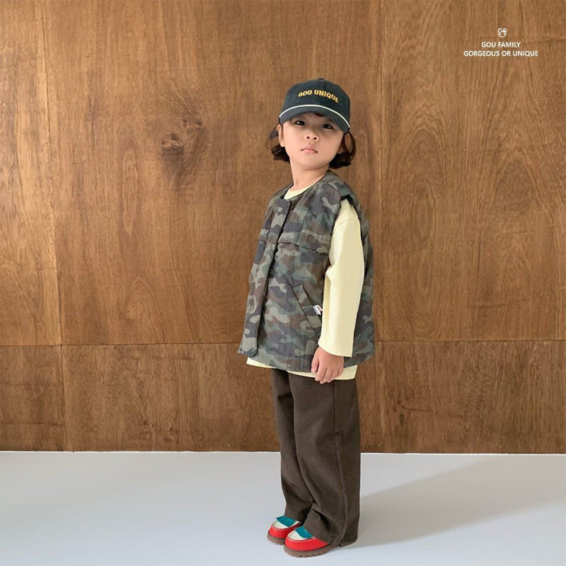 go;u - Korean Children Fashion - #minifashionista - Victory Vest Kids - 2