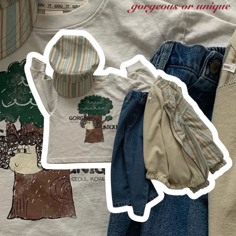 go;u - Korean Children Fashion - #prettylittlegirls - TreeDotCom Tee - 11