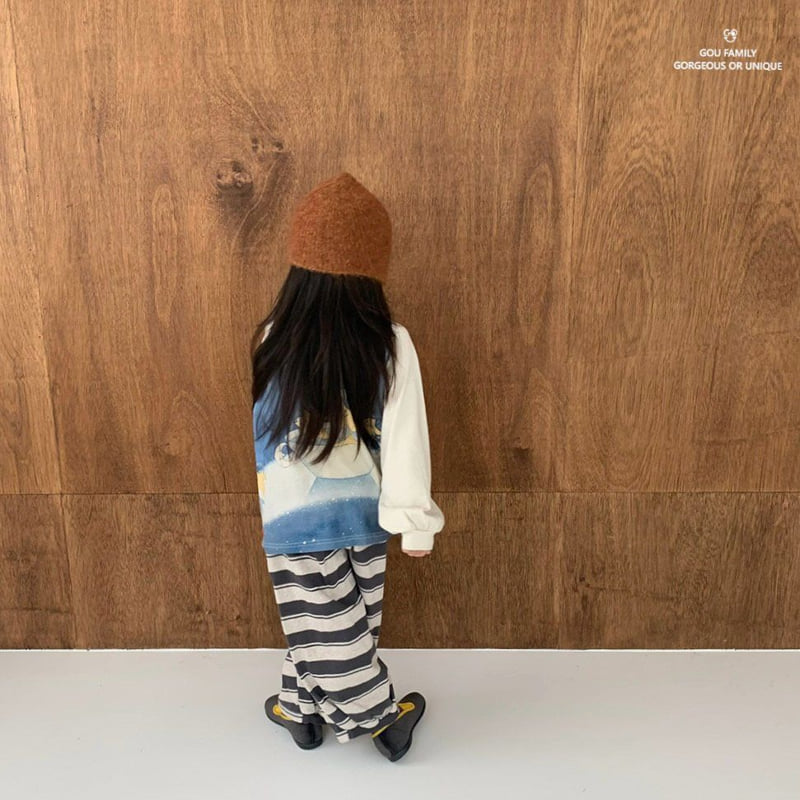 go;u - Korean Children Fashion - #prettylittlegirls - Gara Pants - 10