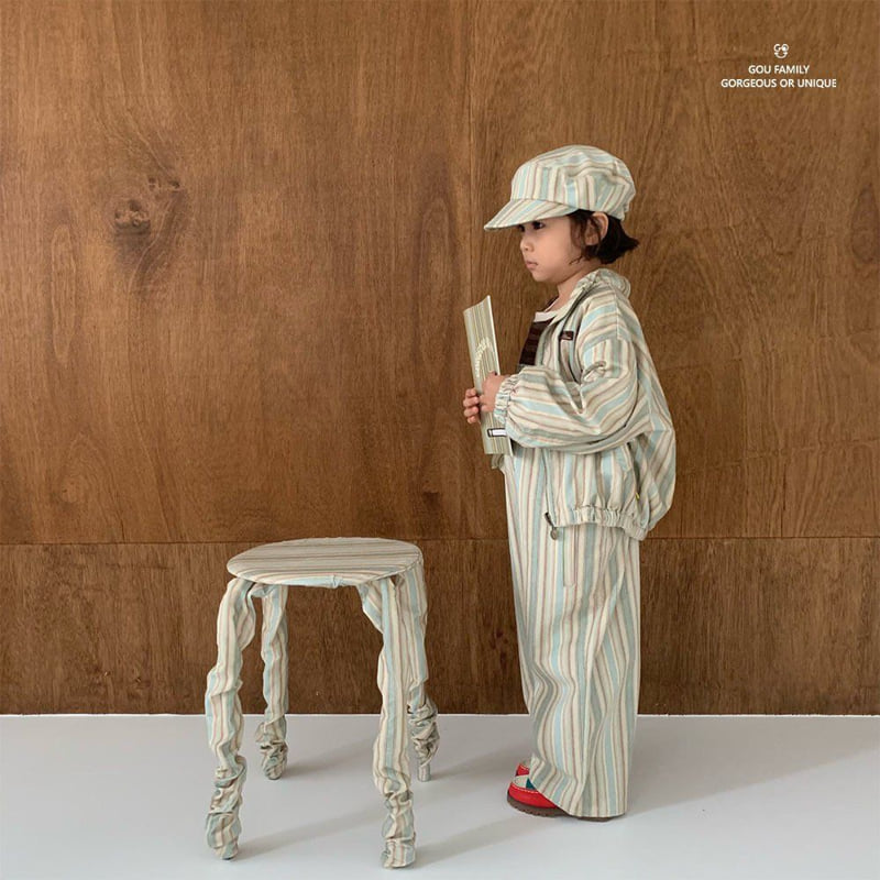 go;u - Korean Children Fashion - #prettylittlegirls - I Know Overalls - 5