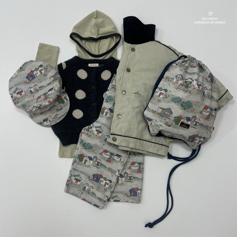 go;u - Korean Children Fashion - #prettylittlegirls - Hooded Layered Tee - 11