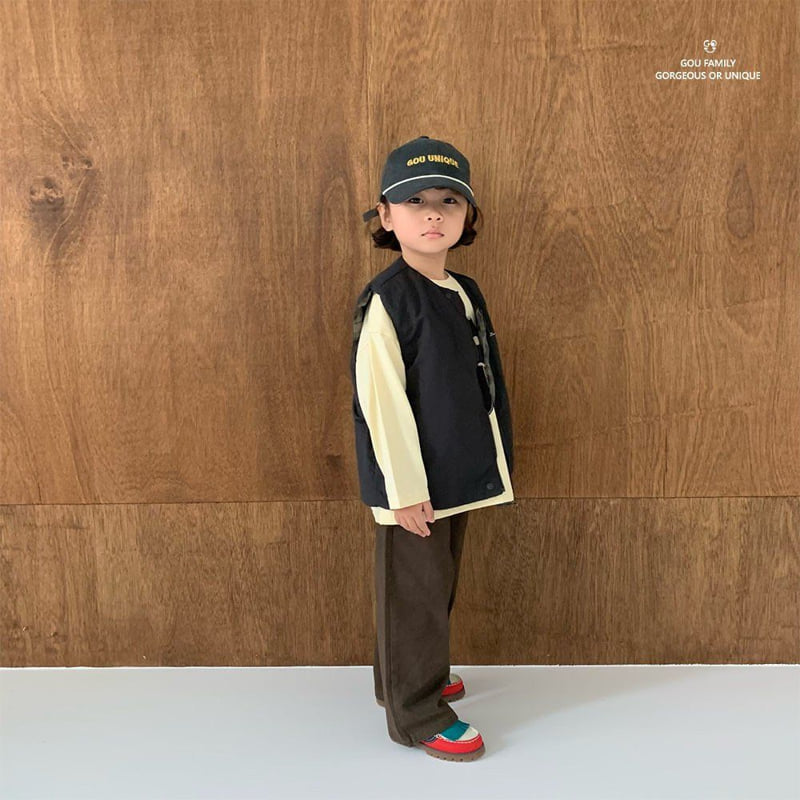 go;u - Korean Children Fashion - #prettylittlegirls - Victory Vest Kids - 3