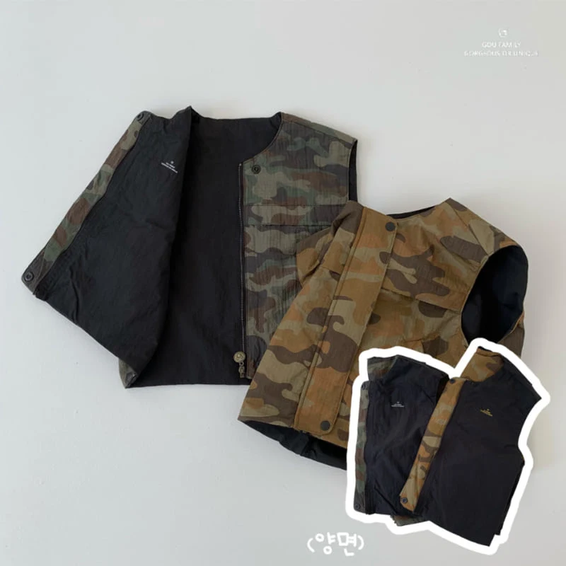go;u - Korean Children Fashion - #stylishchildhood - Victory Vest (Junior)