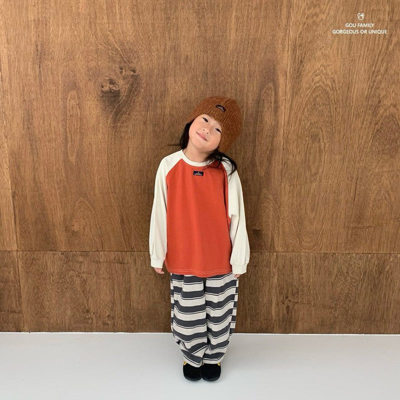 go;u - Korean Children Fashion - #todddlerfashion - Gara Pants - 11