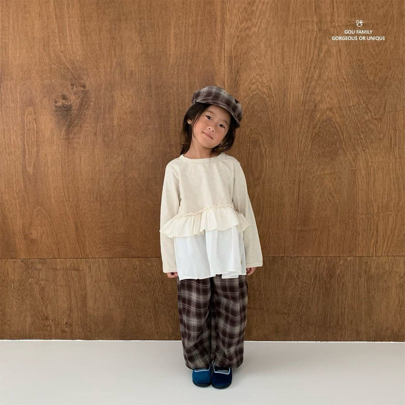 go;u - Korean Children Fashion - #todddlerfashion - Moist Long Tee Kids - 2