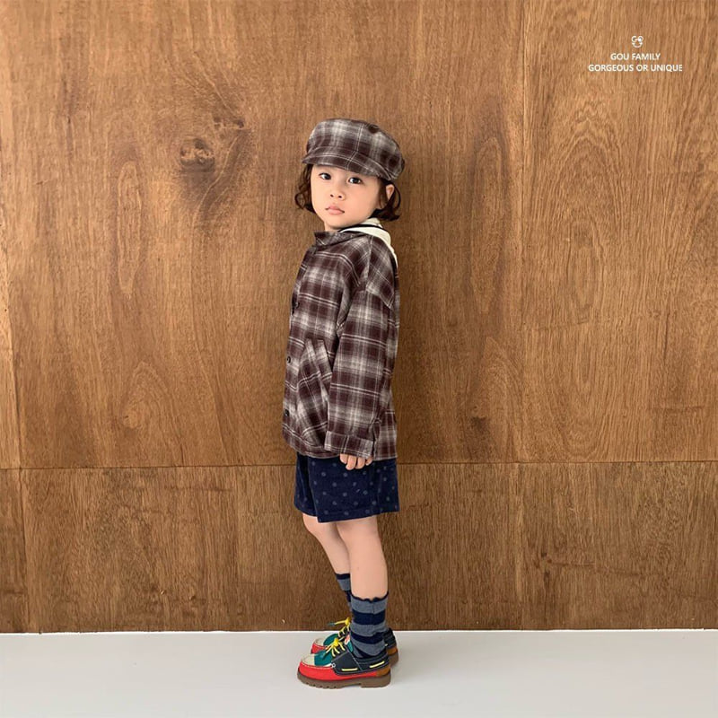 go;u - Korean Children Fashion - #todddlerfashion - Fall Check Jacket - 2