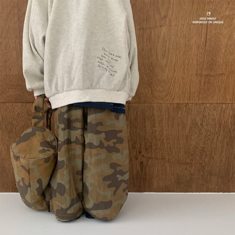go;u - Korean Children Fashion - #todddlerfashion - Camo Pants - 11